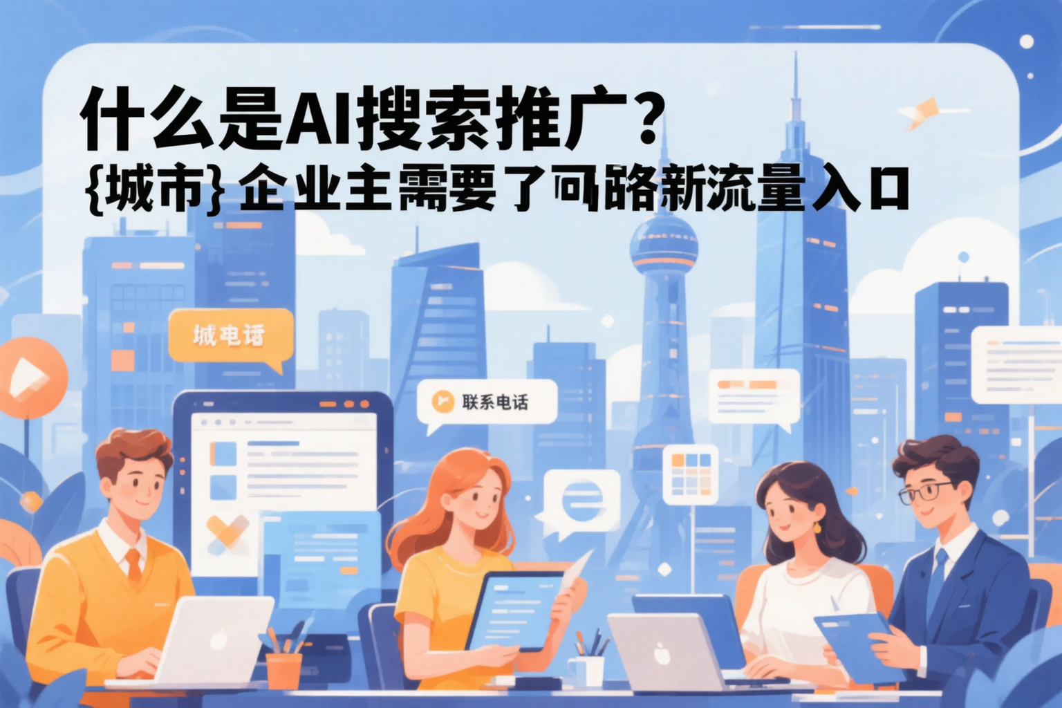 什么是AI搜索推广?吴忠企业主需要了解的新流量入口