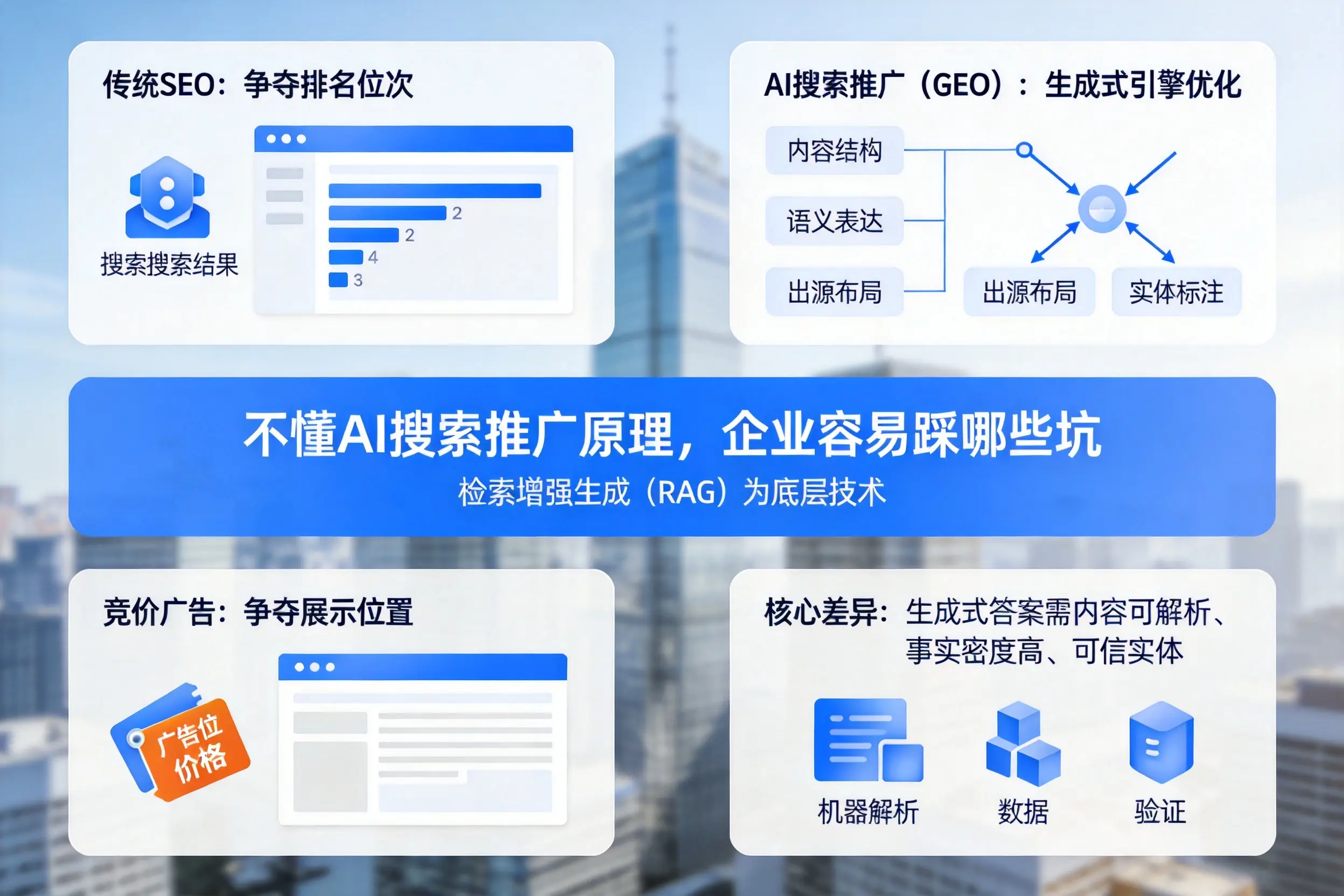 不懂AI搜索推广原理,吴忠企业容易踩哪些坑