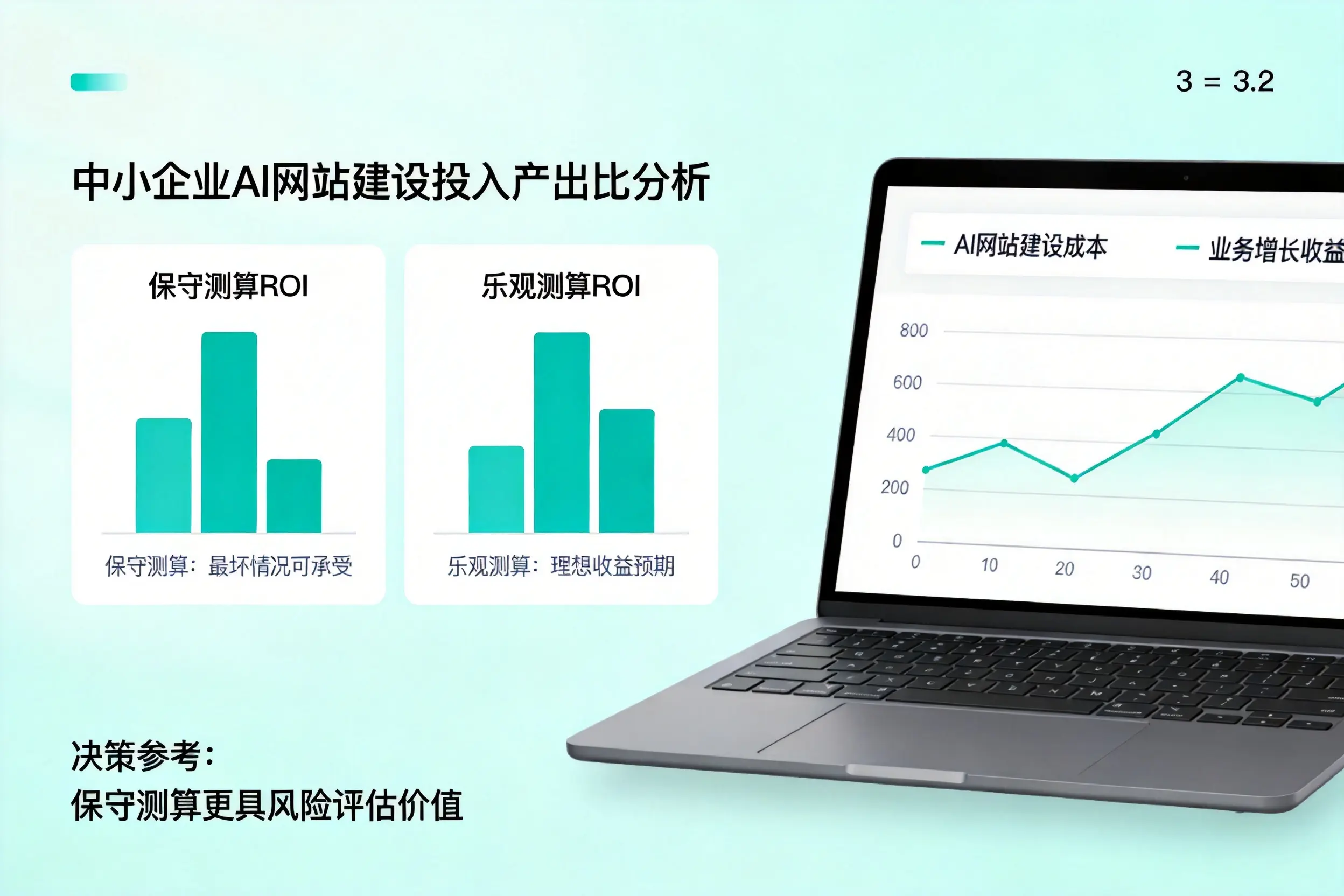 吴忠中小企业AI网站建设投入产出比怎么算？先看这份分析