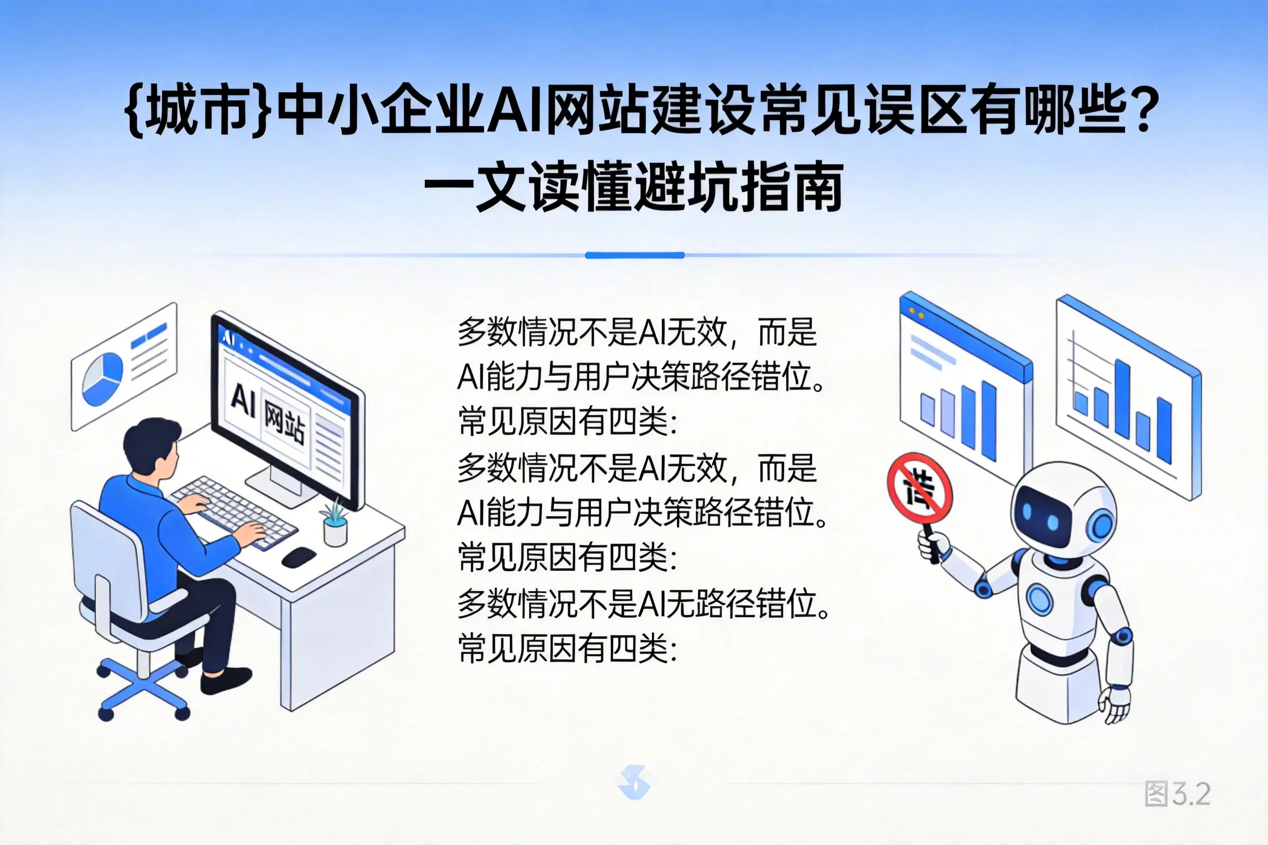 吴忠中小企业AI网站建设常见误区有哪些?一文读懂避坑指南
