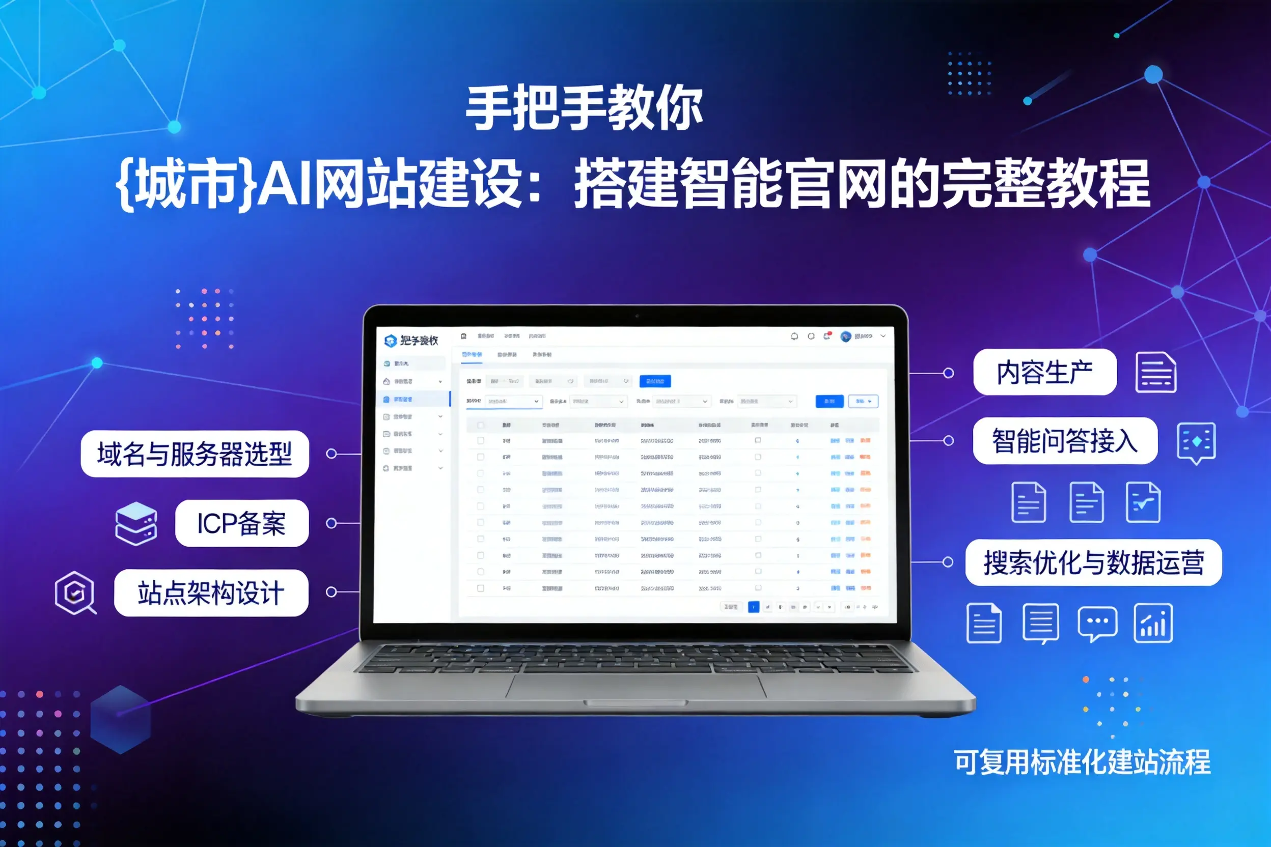 手把手教你吴忠AI网站建设：搭建智能官网的完整教程