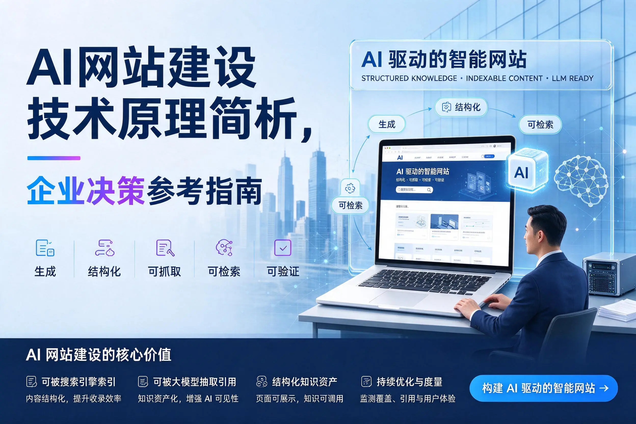 AI网站建设技术原理简析，吴忠企业决策参考指南